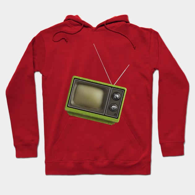 Retro TV Hoodie by parazitgoodz